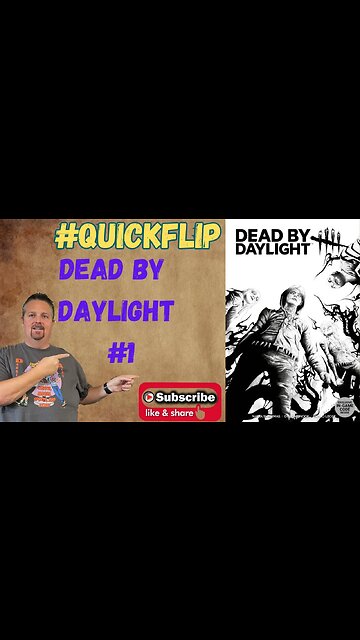 Dead by Daylight #1 Titan #QuickFlip Comic Review moneyshot In Game Code Giveaway Promo #shorts