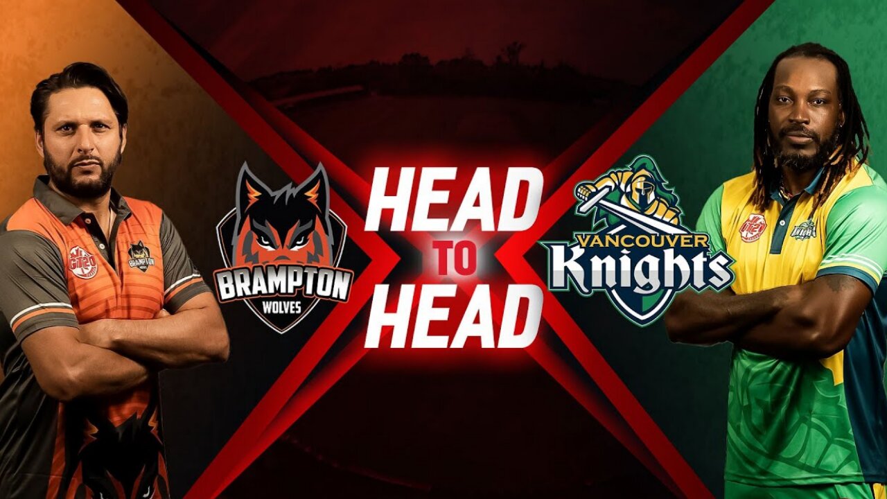 GT20 Canada Match 12 Highlights 2023 | Vancouver knights vs Brampton Wolves |