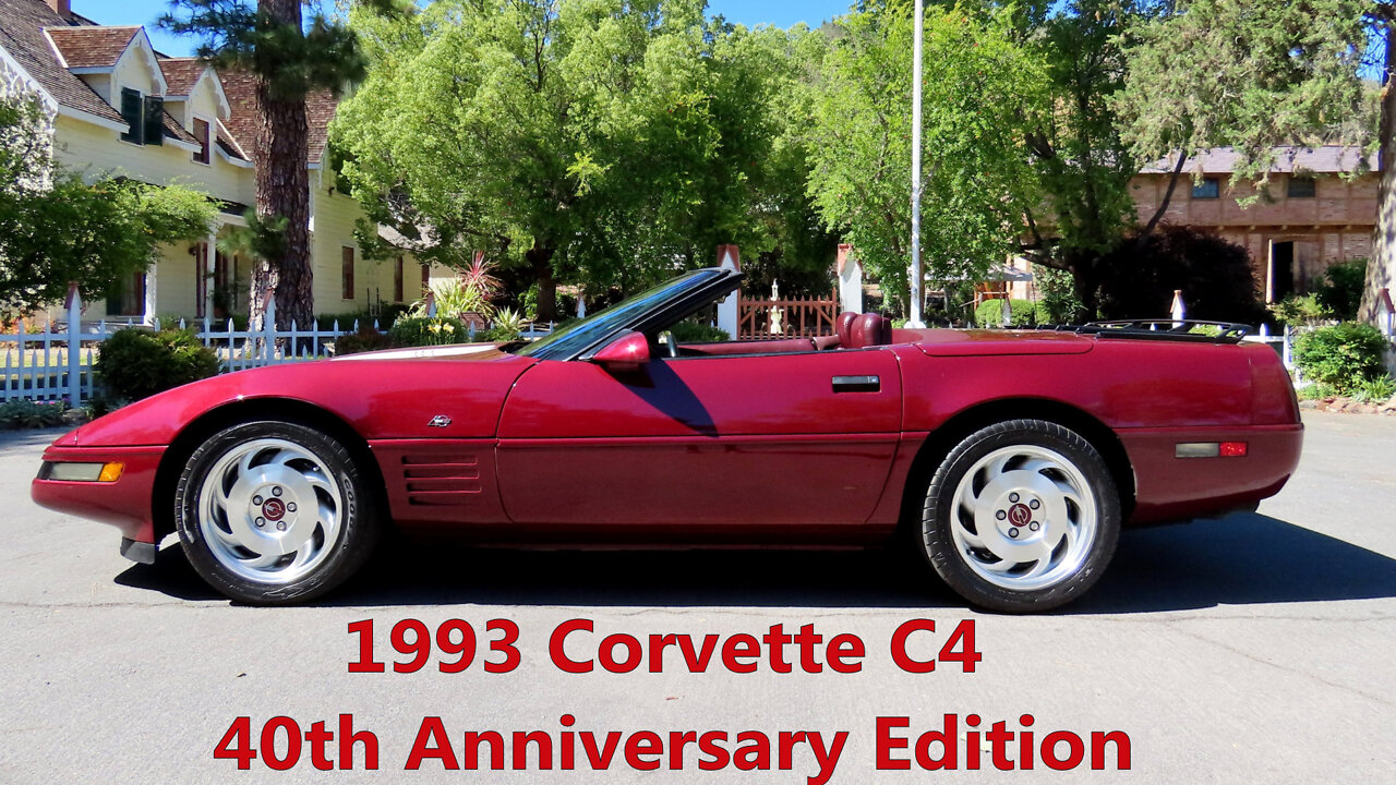 1993 Chevrolet Corvette C4 40th Anniversary Edition for Sale