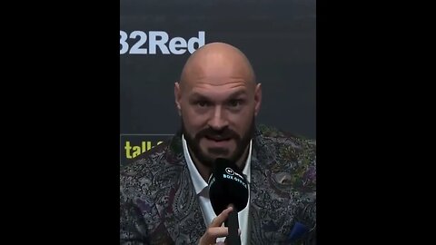 Tyson Fury epic response to question about Ukraine, Usky and the Klitschko brothers