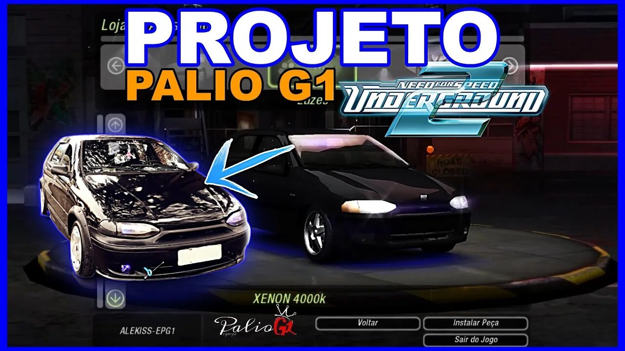 Projeto Palio G1 Underground 2 Equipe Palio G1