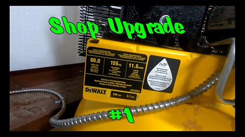 FatGuyBuilds Shop Upgrade #1 Air Compressor & Accessories - Fat Guy Builds