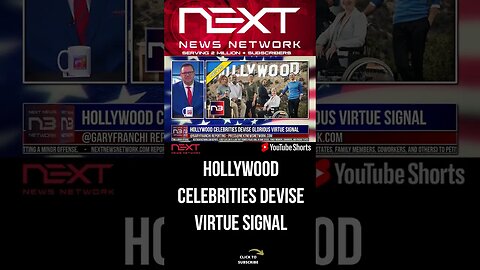 Hollywood Celebrities Devise GLORIOUS Virtue Signal #shorts