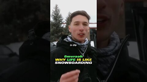 WHY LIFE IS SNOWBOARDING.. 😳🤔 #viral #shorts #shortsvideo