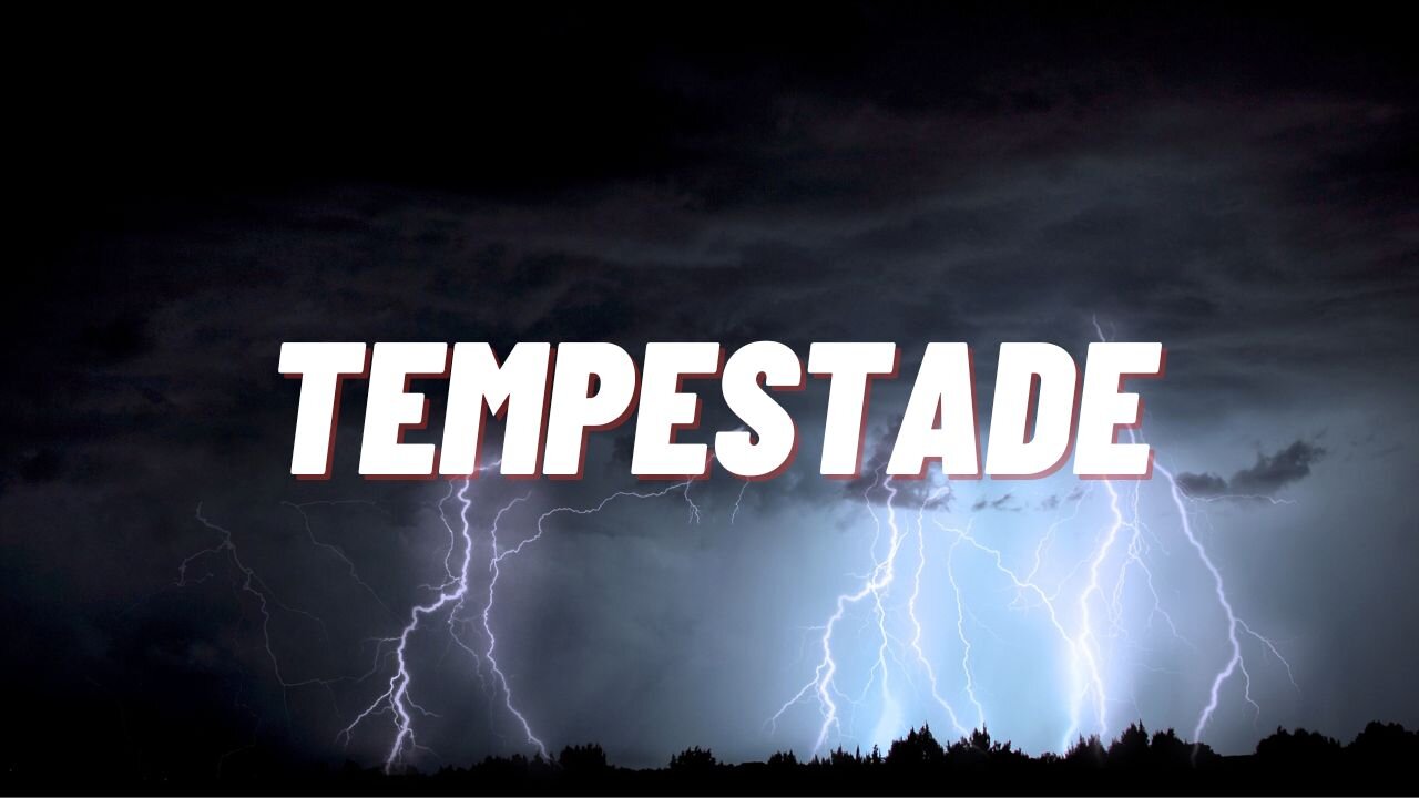 🔵 TEMPESTADE FORTE: Chuva e Trovões para você DORMIR rapidamente 🌧