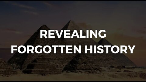 Revealing Forgotten History | Live on March 10th @ 8PM EST.