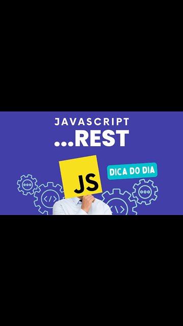 APRENDA A PROGRAMAR DE FORMA DESCOMPLICADA ! EXEMPLO DE USO DO RECURSO ...REST - JAVASCRIPT