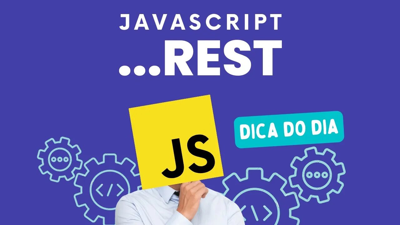 APRENDA A PROGRAMAR DE FORMA DESCOMPLICADA ! EXEMPLO DE USO DO RECURSO ...REST - JAVASCRIPT