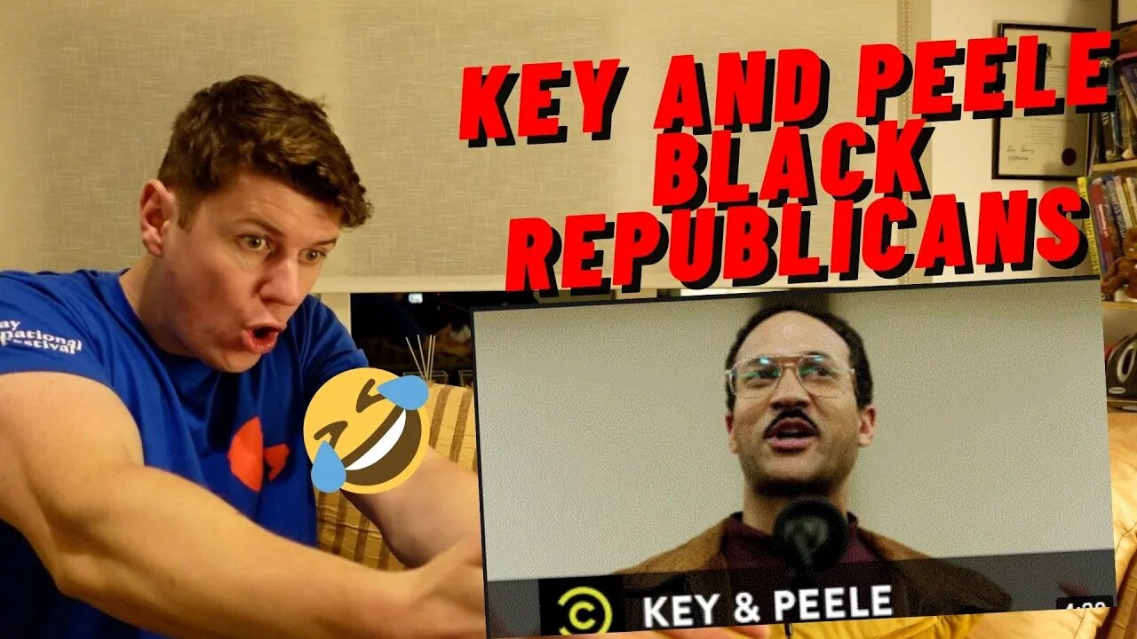 FIRST TIME WATCHING KEY AND PEELE - BLACK REPUBLICANS((IRISH GUY REACTS!!))