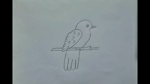 Draw a bird 🐦 easily from number 2 | Number drawing