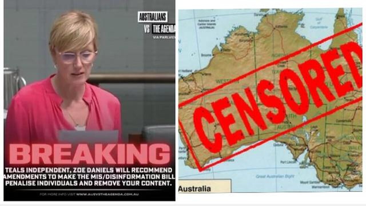 ZOE DANIELS DOUBLES DOWN ON CENSORSHIP IN AUSTRALIA: NEW AMENDMENTS TO 'MISINFO & DISINFO BILL'