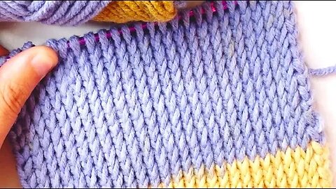 🧶Super Easy Tunisian Crochet Baby Blanket For Beginners