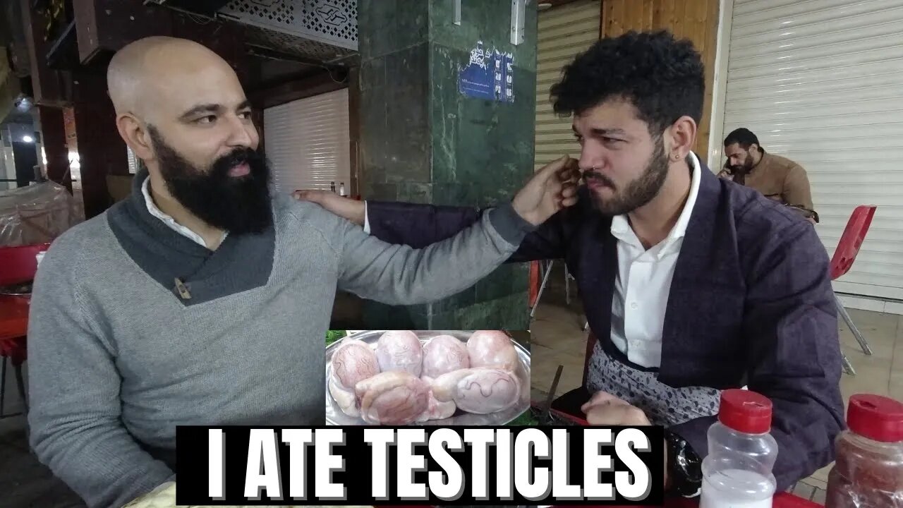 IRAQ: Eating TESTICLES and GOAT BRAINS feat. Baderkhan 🇮🇶