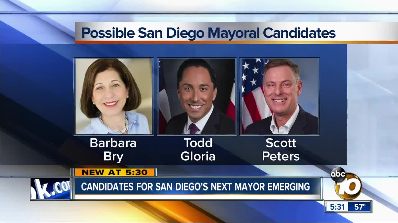 Three key Democrats file to run for mayor of San Diego