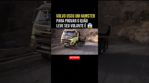 Isso que é propaganda criativa! Nenhum animal foi ferido durante as gravações #truck #volvo #shorts