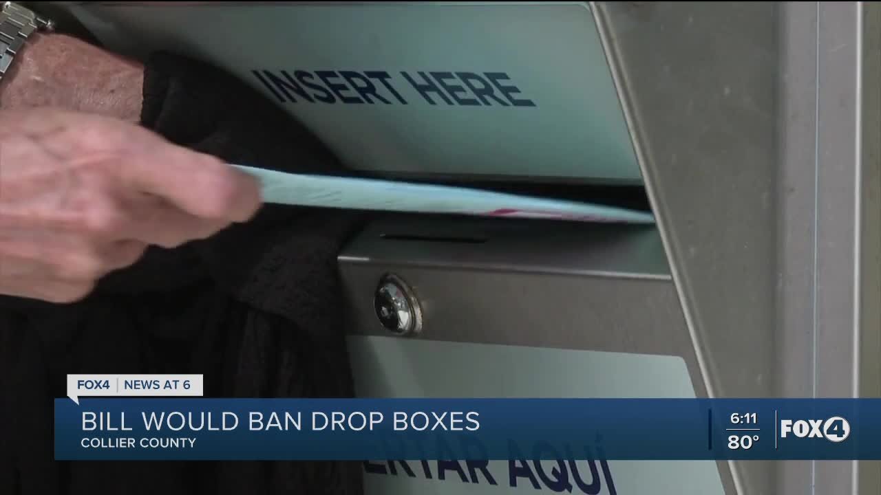 New bill would ban ballot drop boxes, and add new voting restrictions