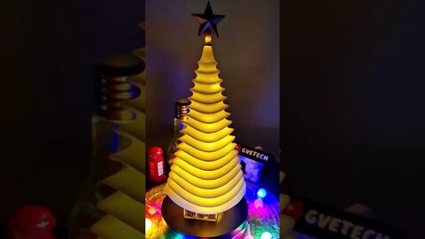 Stylish Christmas Tree 3D Print #shorts #giveityourbestshort #christmas #3dprinting #3dprinted