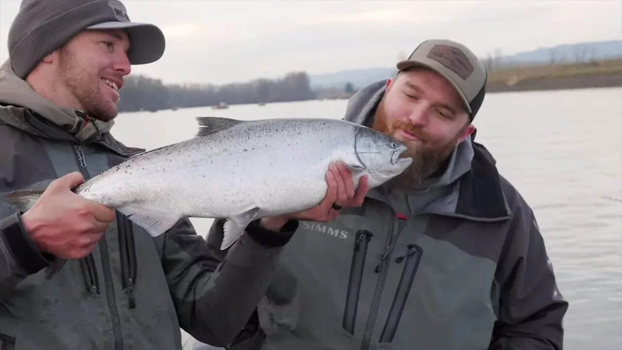 KISSING His First Spring Chinook Salmon! | Addicted Life Ep. #35