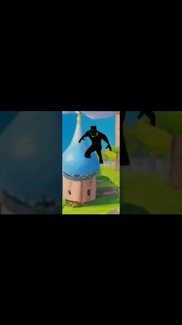 Black Panther Beats Mario #blackpanther #blackpantherwakandaforever #blackpanther2