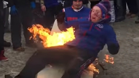 Top 5 Times Sports Fans Set Themselves on FIRE