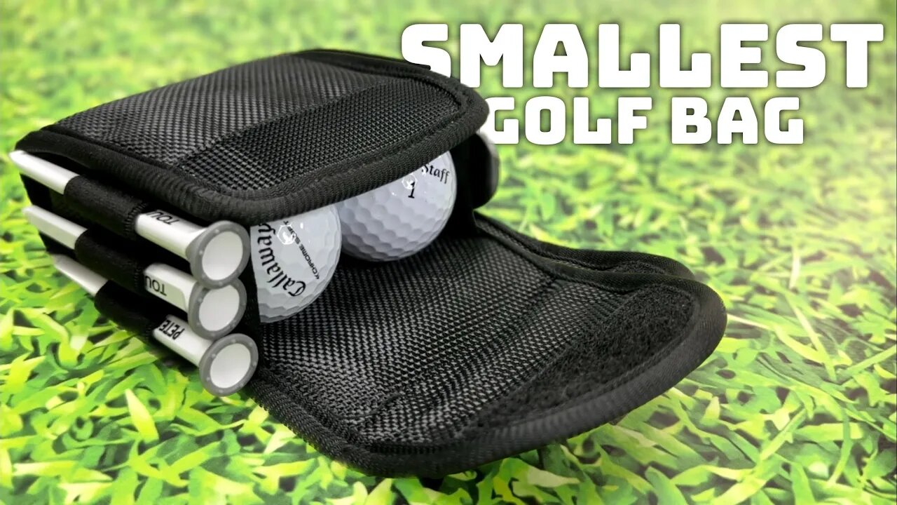 The Best Golf Pouch For Par 3 Courses