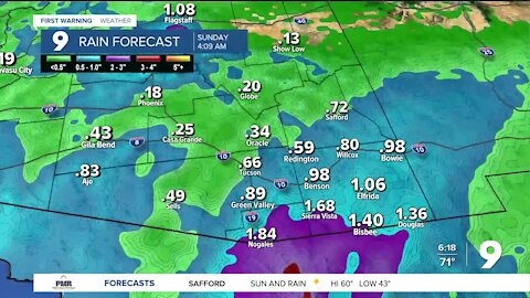 Several chances of rain going through the weekend and into next week