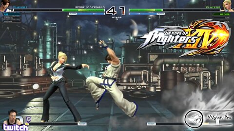 (PS4) The King of Fighters XIV - 05 - Team Kim - Lv 4 Hard - SNK you know we want it :)