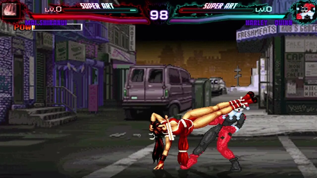 Mugen: Mai vs Harley Quinn