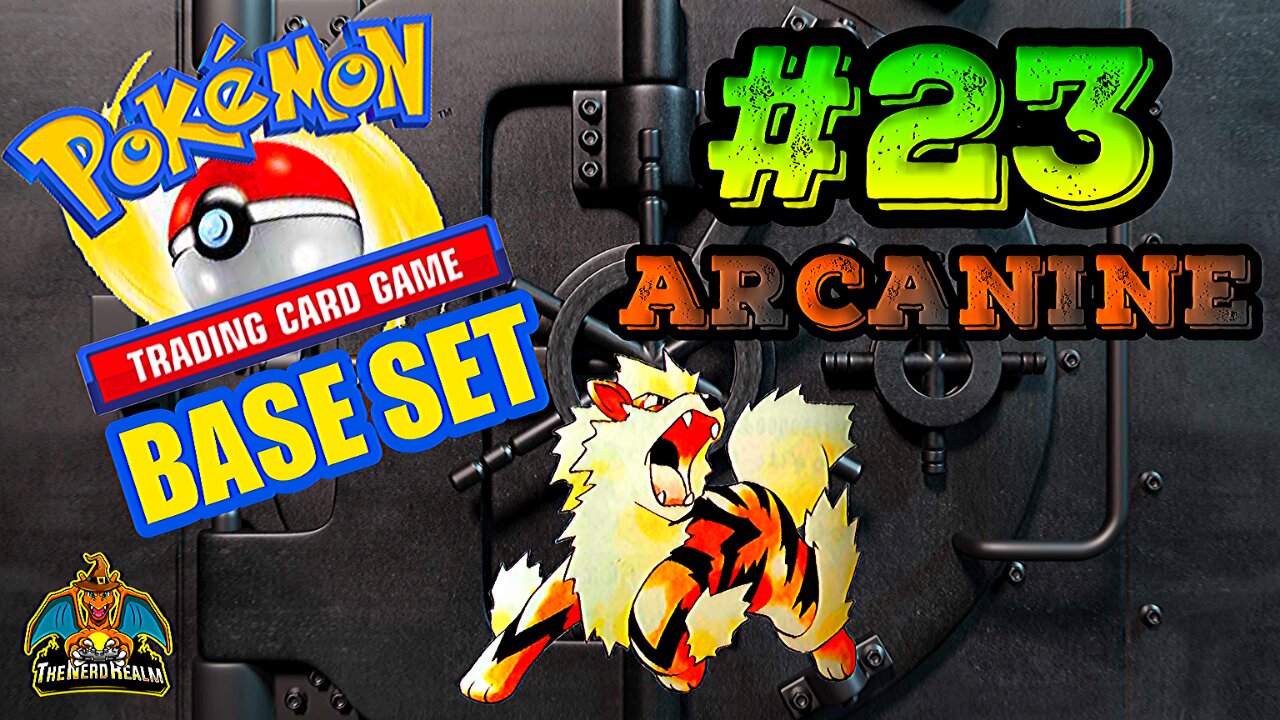 Pokemon Base Set #23 Arcanine | Card Vault