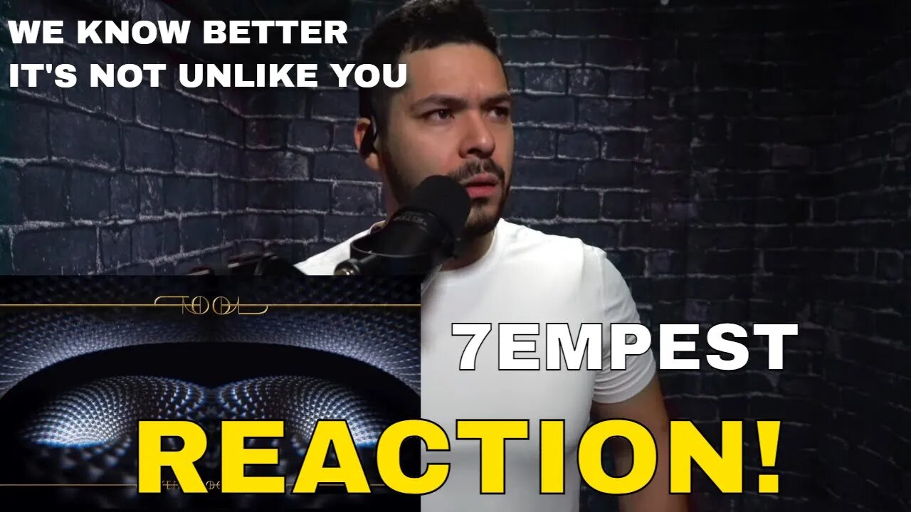 TOOL - 7empest (Reaction!) | This is how you engage someone for 15 minutes throug music