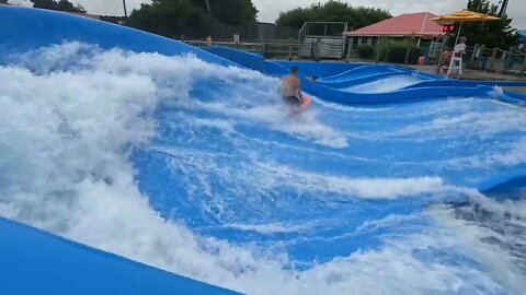 flowrider - Danny - 7 at Soak City, Kings Island