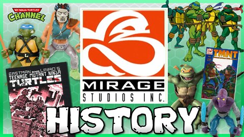 TMNT History from Mirage Studios Website