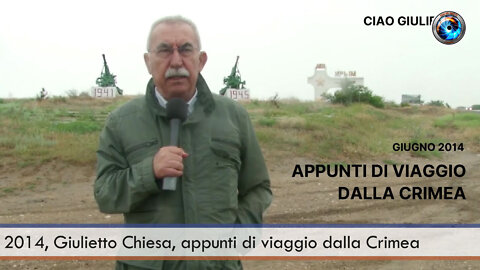 2014, Giulietto Chiesa, appunti di viaggio dalla Crimea