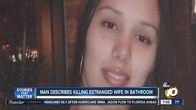 Man describes killing estranged wife in San Diego City College bathroom