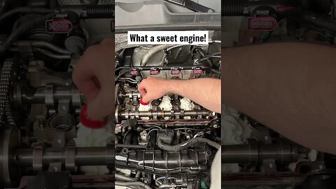 What a sweet engine! #mechanic #mechaniclife #engine #rebuild #diy #turbo #performance #cars