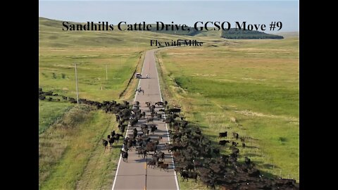 Sandhills Cattle Drive, GCSO Move #9, Fly with Mike