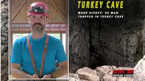 Mark Dickey: US man trapped in Turkey cave nears surface