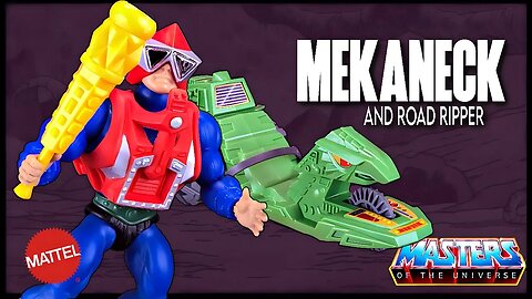 Mattel Masters of the Universe Origins Ground Ripper and Mekaneck @TheReviewSpot
