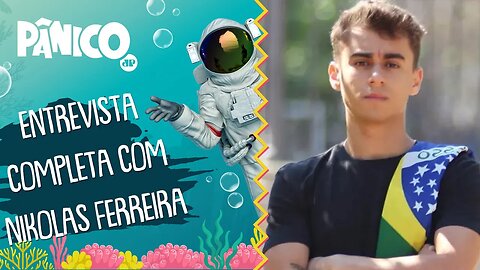 Assista à entrevista com Nikolas Ferreira na íntegra