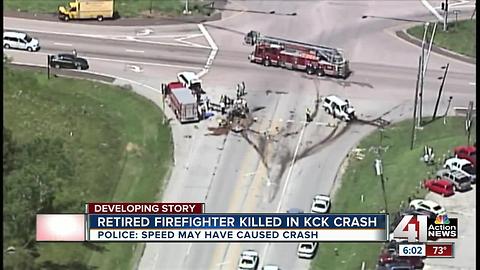 Retired firefighter killed in KCK crash