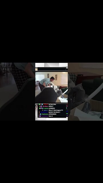 My Twitch Community Surprised me With A Chair #shorts