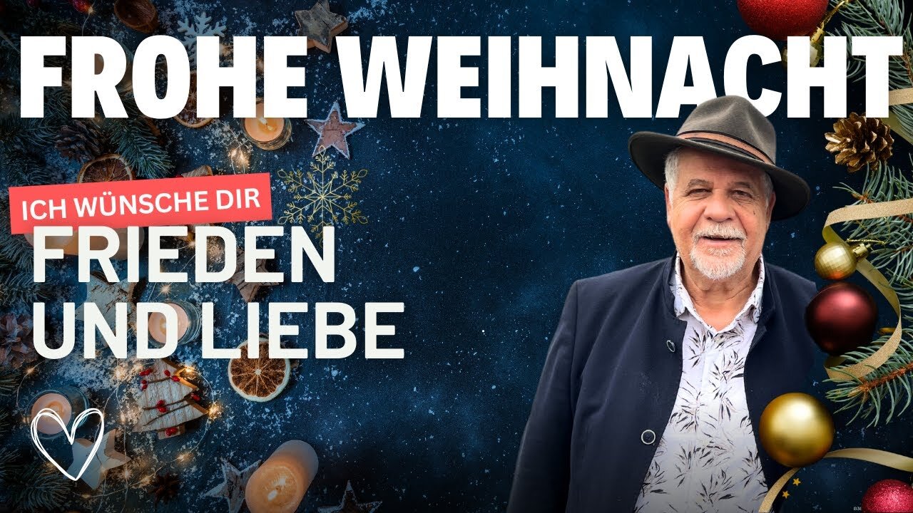 Was, wenn ein Lächeln und ein wenig Liebe die Welt verändern könnte? - Frohe Weihnachten