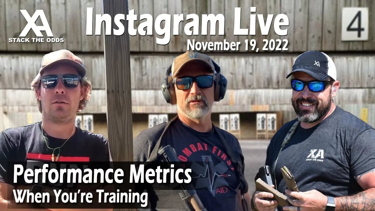 Performance Metrics When You're Training from Instagram Live 11.19.2022 with Matt, Ben and Chris