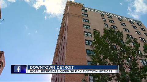 City of Detroit tries to intervene in Park Avenue Hotel evictions