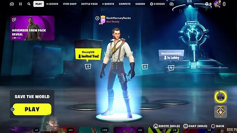 Fortnite with Rock Mercury