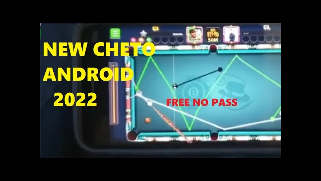 Cheto Hack 8 Ball Pool in Android login Facebook 2022