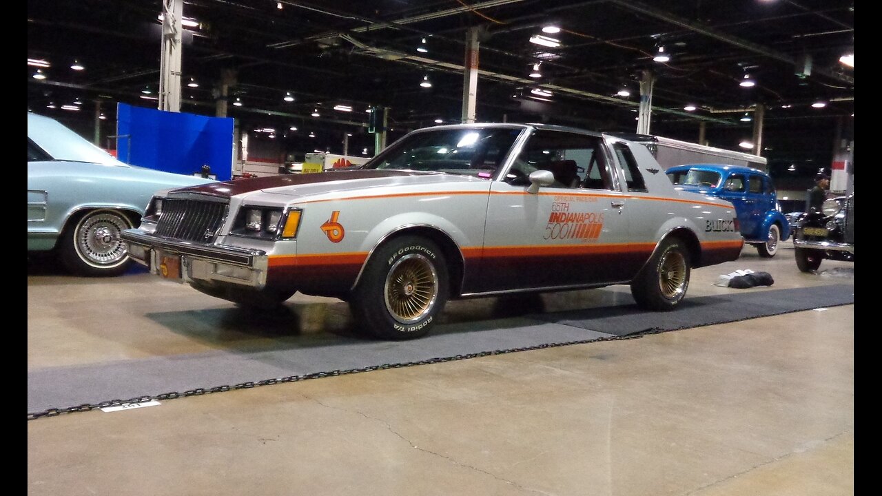 1981 Buick Regal Indianapolis 500 Pace Car # 98 & Engine Sound on My Car Story with Lou Costabile