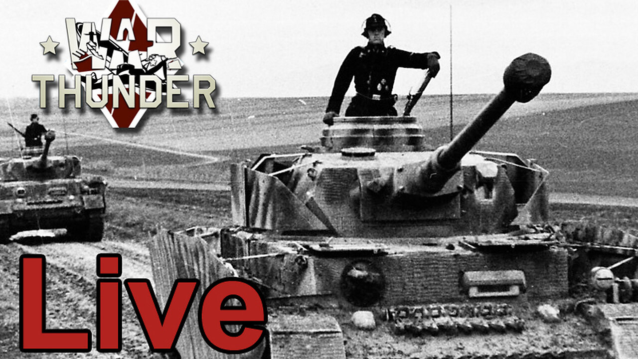 War Thunder - Live- Team G - WW II Tanks - Squad Play - Join Us