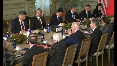 🇺🇸🇨🇳 Moments ago, the highly-anticipated Biden-Xi meeting in San Francisco came underway