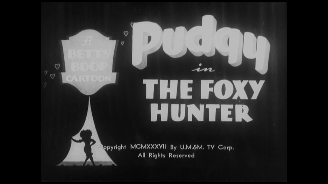 Betty Boop - The Foxy Hunter (1937)